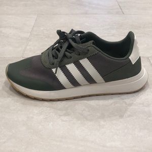 Olive Adidas sneakers